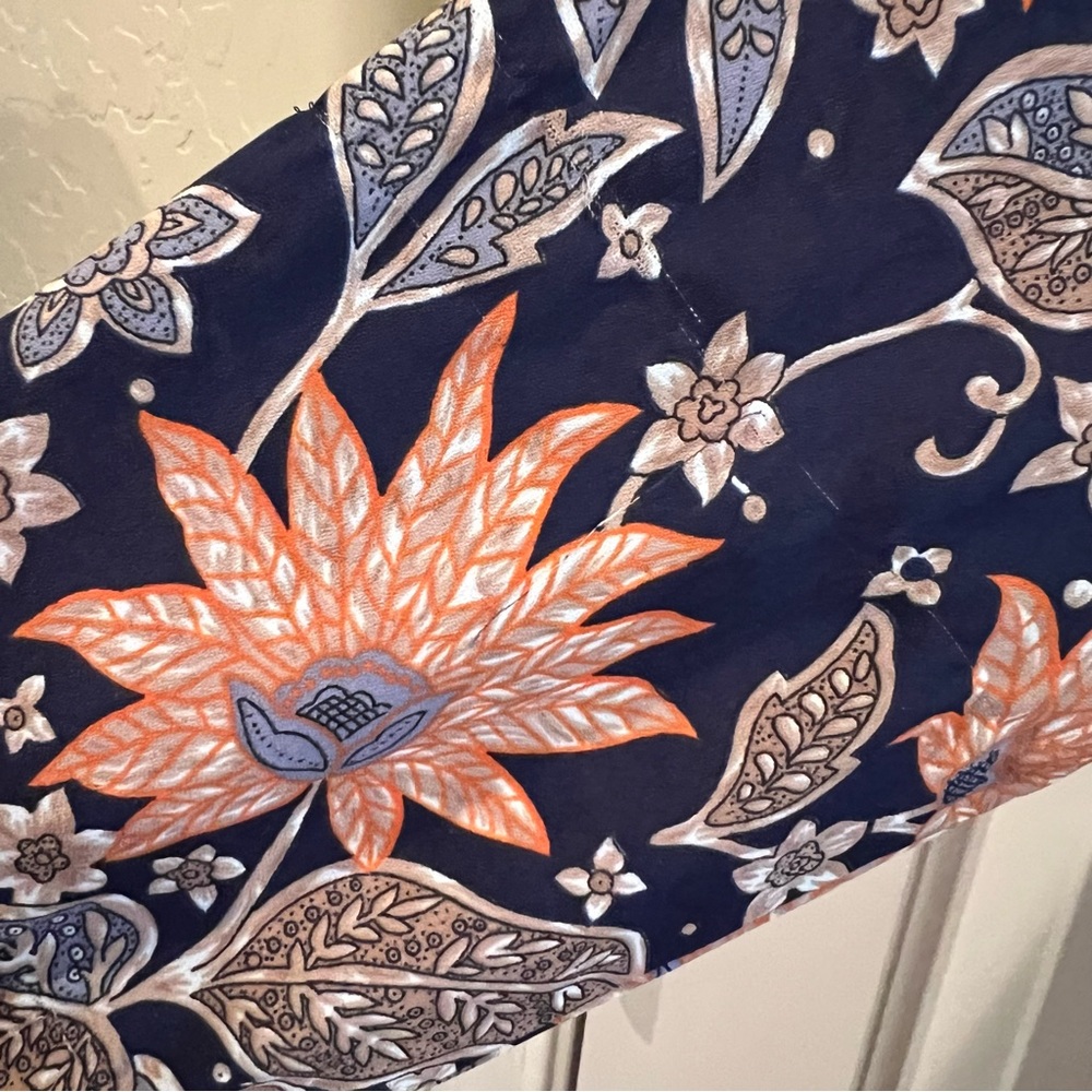 Tularosa Audrey Dress, Navy, Floral, Bell sleeves - Picture 12 of 15